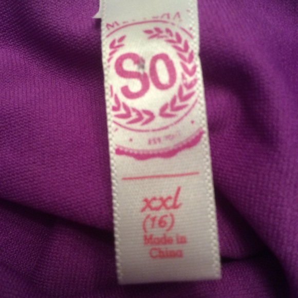 SO (Kohl’s) Tankini Ruffle Swimwear, Sz XXL (16), - Picture 7 of 8